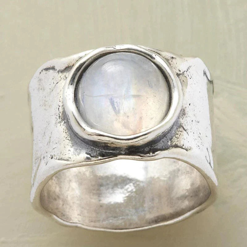 Bague Pierre de Lune en Argent