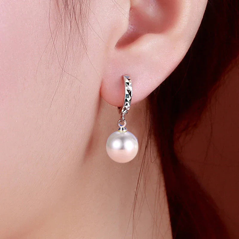 Boucles d'oreilles en Perles de Zirconium