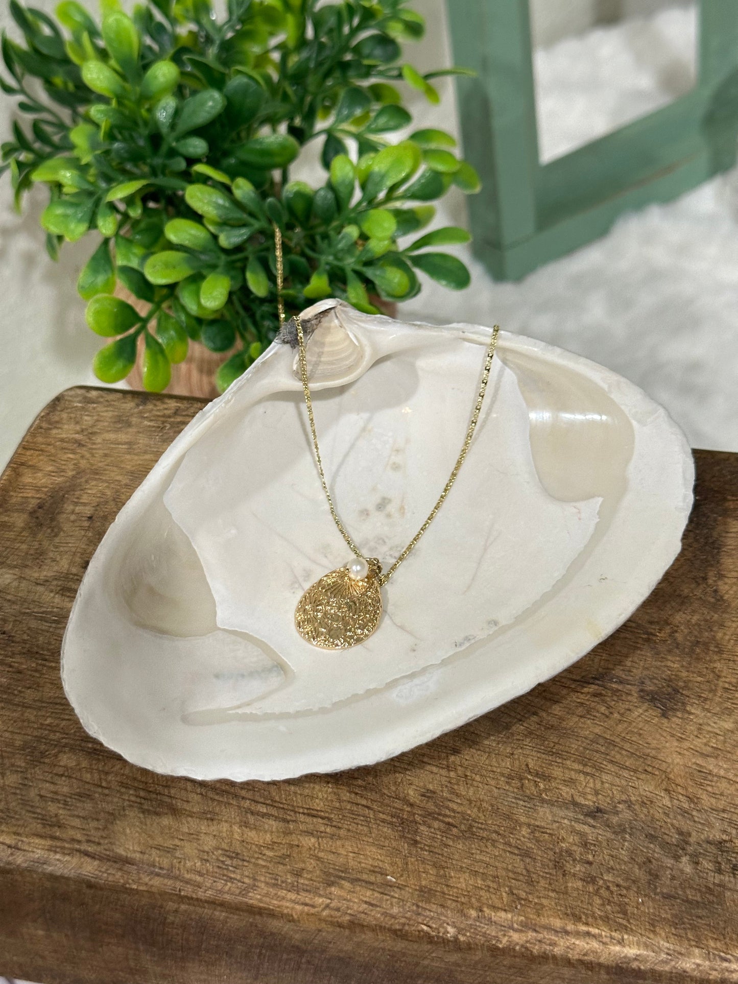 Collier de perles en forme de gouttes Marina