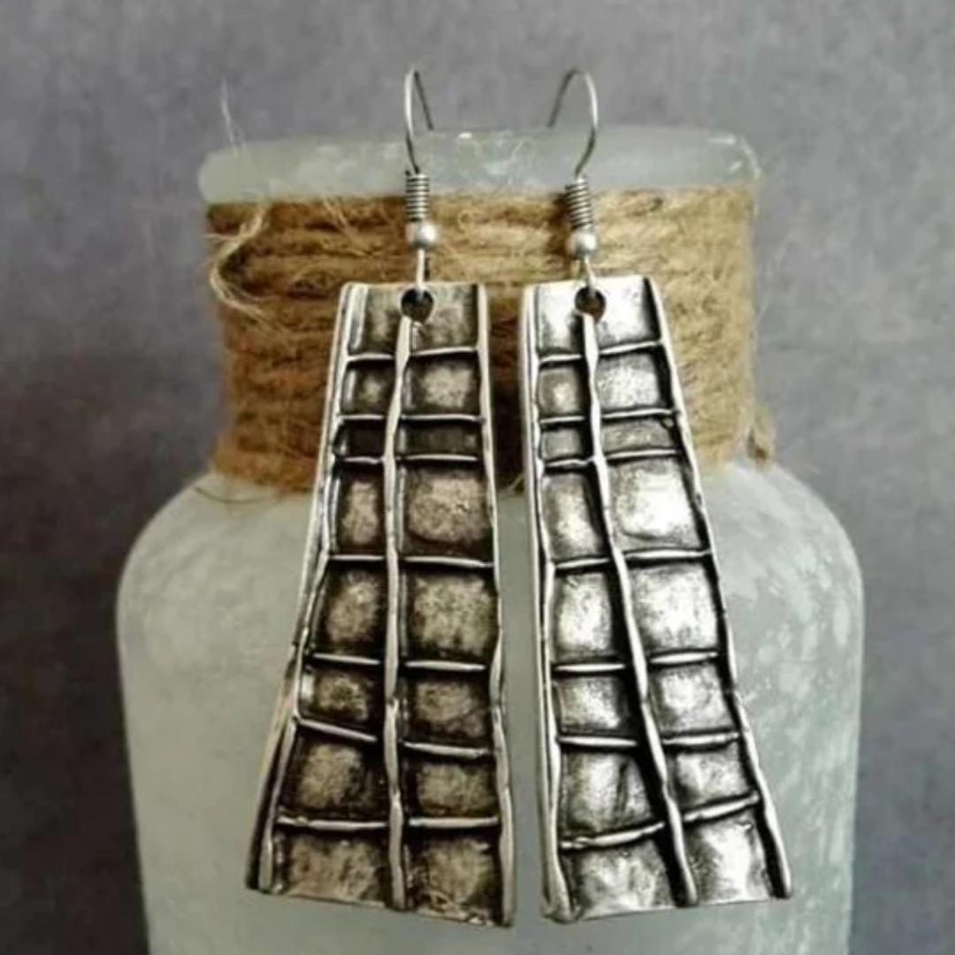 Boucles d'oreilles Ethnic Vintage Mesh