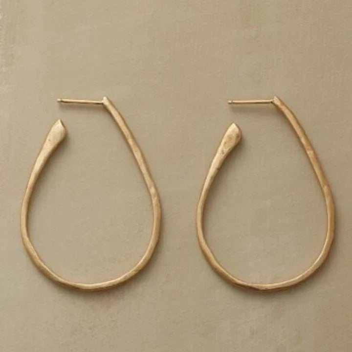 Boucles d'oreilles or vintage