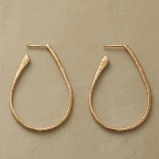Boucles d'oreilles or vintage