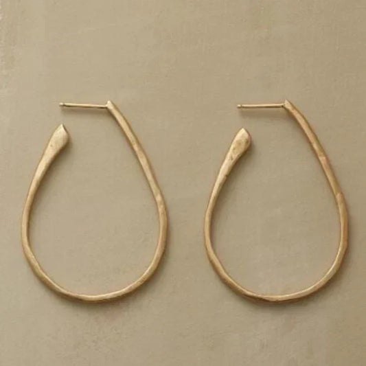 Boucles d'oreilles en or vintage