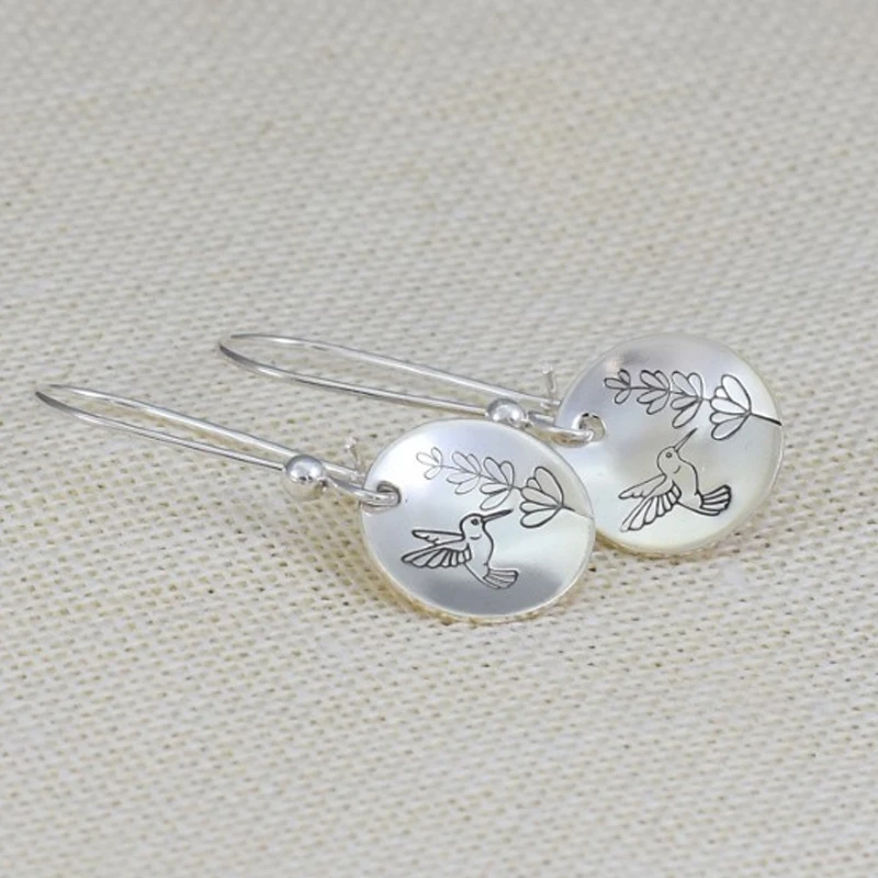 Boucles d'oreilles Vintage Birdie