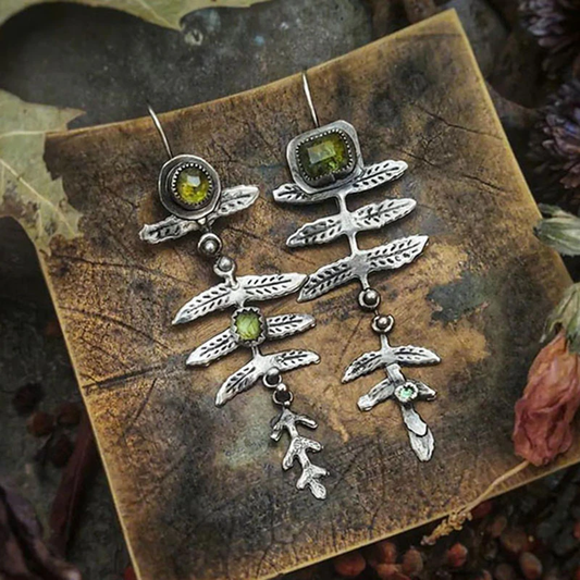 Boucles d'oreilles vintage en argent