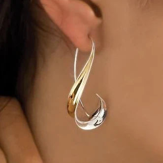 Boucles d'oreilles pendantes en or