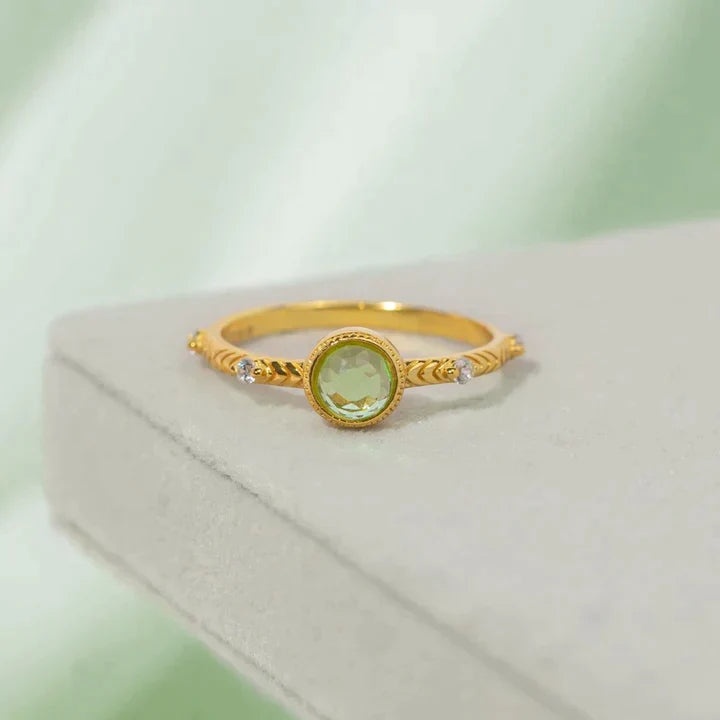 Bague Nerisa en or et cristal
